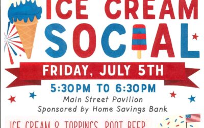 Independence Day Ice Cream Social-Sponsored by Home Savings Bank