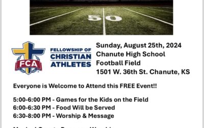 Fields of Faith – Fellowship of Christian Athletes – Everyone is Welcome to Attend this Free Event!