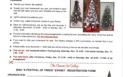 The Chanute Art Gallery “A Festival of Trees”