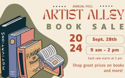 Chanute Public Library Artist Alley Book Sale