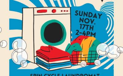 NCART Laundry Day! Sunday Nov. 17, 2-4 p.m. at Spin Cycle Laundromat-1405 S Santa Fe Ave, Chanute, KS