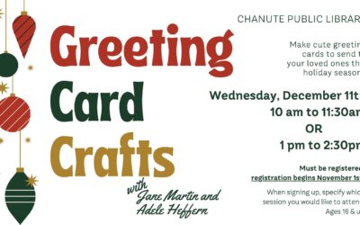 Chanute Public Library – Greeting Card Craft