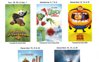 Chanute Roxy Cinema 4-  Free Merchant Matinees each week