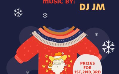 The Hang Out Ugly Sweater Party – Food & Drink specials, Music by: DJ JM