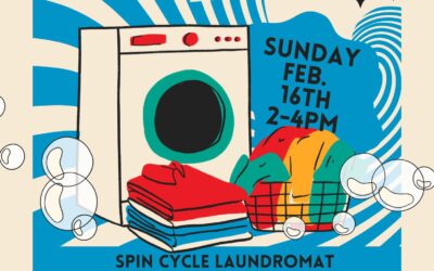 NCART Free Laundry Day – Spin Cycle Laundromat 14th & Santa Fe- Sunday Feb. 16, 2-4 pm.