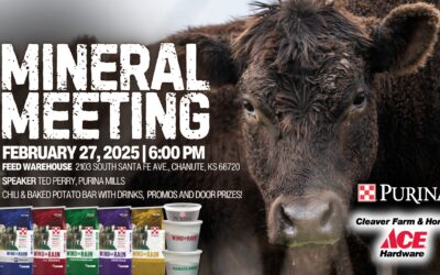 Cleaver Farm & Home Ace Hardware Mineral Meeting- Cattle Meeting