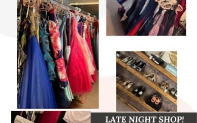 Consignment Prom Dress Closing Sale – Huge Sales on All Dresses! Late Night Shop!