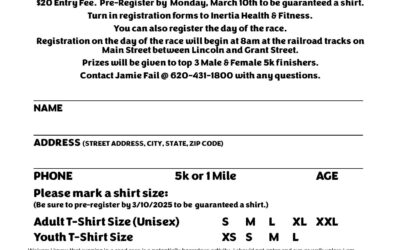 3rd Annual Shamrock Run 5K & 1 Mile- Register at Inertia Health & Fitness