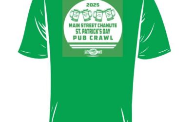 Main Street Chanute 2025 Pub Crawl- Blarney Breakfast 7:00-11:00– Shamrock Run 9:00.–Pub Crawl 11:00-4:00 ( register first in the New Chicago room)